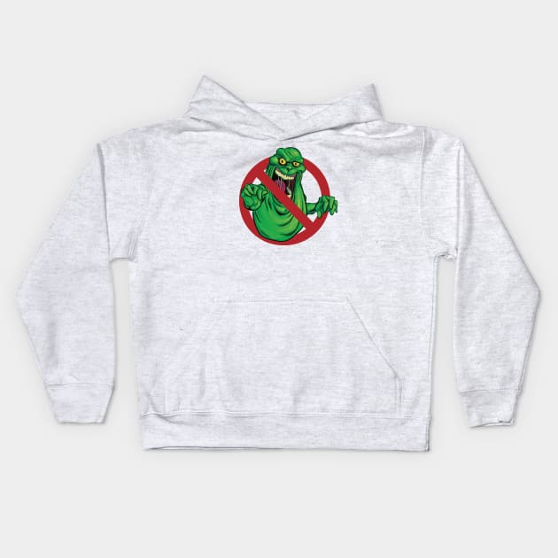 Slimer Kids Hoodie by Nykos